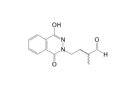4-hydroxy-alpha-methyl-1-oxo-2(1H)-phthalazinecrotonaldehyde