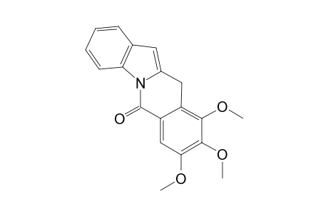 5-Oxo-1,2,3-trimethoxyisoquinolono[2,3-a]indole