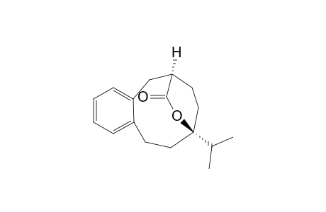 (6SR,9RS)-9-Isopropyl-6,7,8,9,10,11-hexahydro-5H-9,6-(epoxymethano)benzo[9]annulen-13-one
