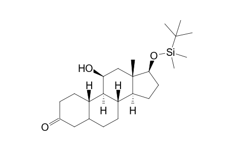 17.beta.-[(tert-Butyldimethylsilyl)oxy]-11.beta.-hydroxyestran-3-one
