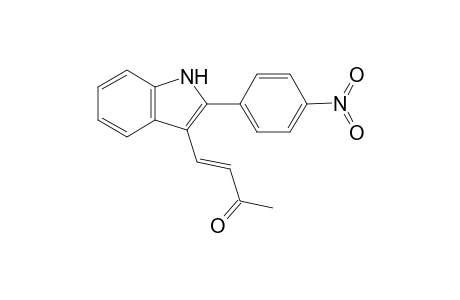 (3E)-4-[2-(4-Nitrophenyl)-1H-indol-3-yl]but-3-en-2-one
