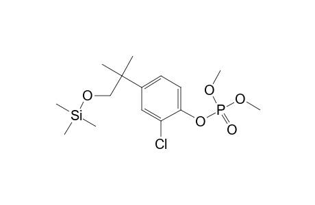 Phosphoric acid, 2-chloro-4-[1,1-dimethyl-2-[(trimethylsilyl)oxy]ethyl]phenyl dimethyl ester