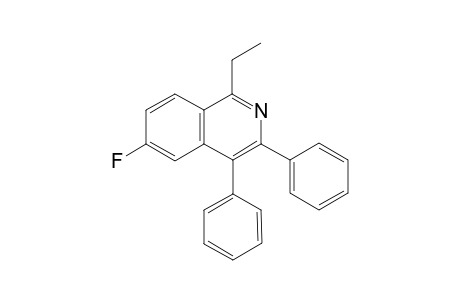 1-Ethyl-6-fluoro-3,4-diphenylisoquinoline