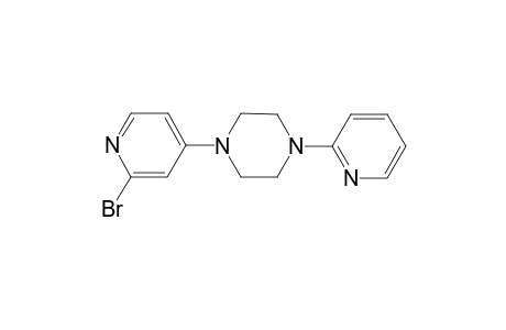 N(1)-[2'-Bromopyrid-4'-yl]-N(4)-(2"-pyridyl)-1,4-piperazine