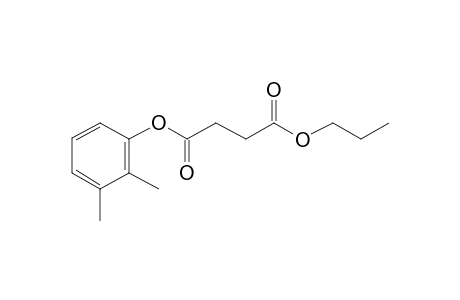 Succinic acid, 2,3-dimethylphenyl propyl ester