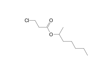 3-CHLOROPROPIONIC ACID, 1-METHYLHEXYL ESTER