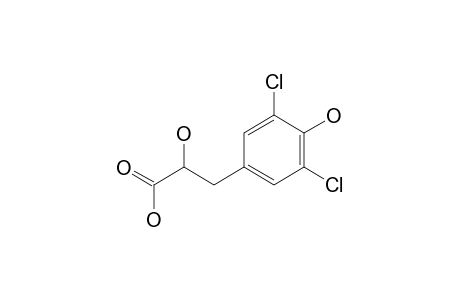 3-(3,5-dichloro-4-hydroxy-phenyl)-2-hydroxy-propionic acid