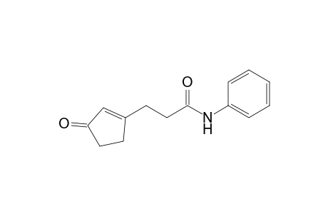 3-(3-ketocyclopenten-1-yl)-N-phenyl-propionamide