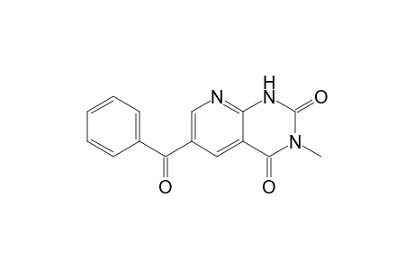 3-Methyl-6-(phenylcarbonyl)-1H-pyrido[2,3-d]pyrimidine-2,4-dione