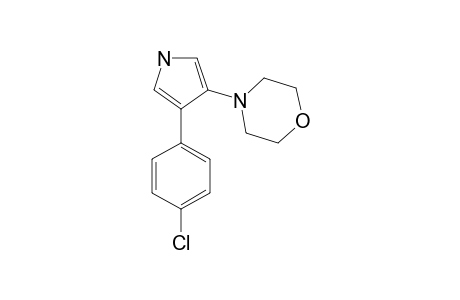 4-[4-(4-chlorophenyl)-1H-pyrrol-3-yl]morpholine
