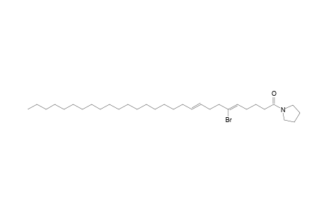 N-[6'-Bromooctacosa-5',9'-dienoyl]-pyrrolidine