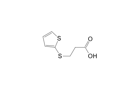 Propanoic acid, 3-(2-thienylthio)-