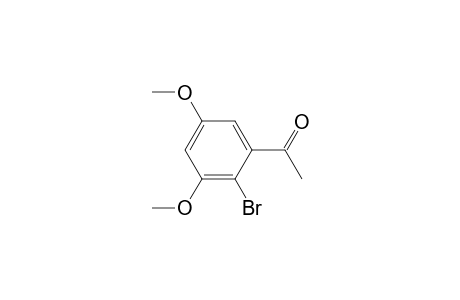 1-(2-bromo-3,5-dimethoxyphenyl)ethanone