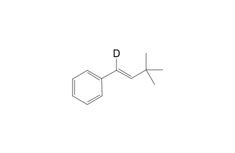 1-Deuterio-3,3-dimethyl-1-phenyl-1-butene