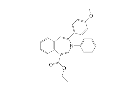 Ethyl 4-(4-methoxyphenyl)-3-phenyl-3H-benzo[d]azepine-1-carboxylate