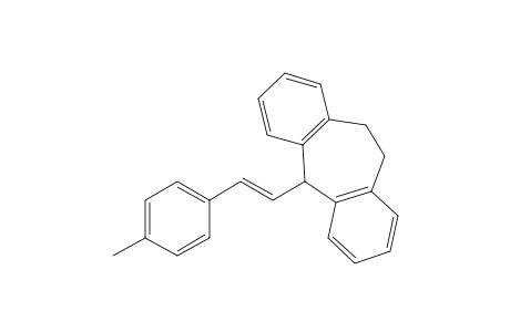 (E)-5-(4-methylstyryl)-10,11-dihydro-5H-dibenzo[a,d][7]annulene
