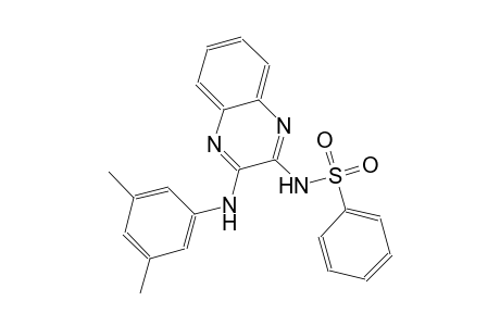 benzenesulfonamide, N-[3-[(3,5-dimethylphenyl)amino]-2-quinoxalinyl]-