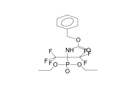 O,O-DIETHYL-1-BENZYLOXYCARBONYL)AMINO(PERFLUORO-1-METHYLETHYL)PHOSPHONATE