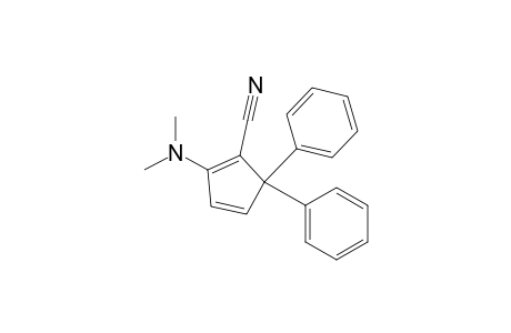 1-Cyano-2-dimethylamino-5,5-diphenyl-1,3-cyclopentadiene