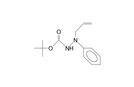 1-Allyl-2-T-butoxycarbonyl-1-phenyl-hydrazine