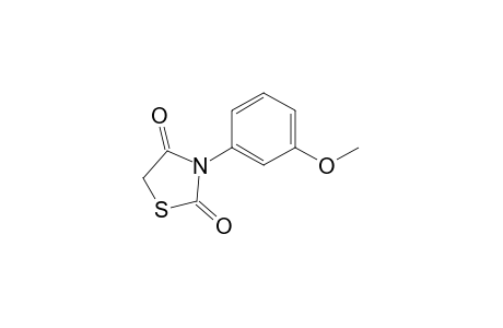 3-(m-methoxyphenyl)-2,4-thiazolidinedione