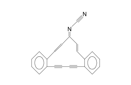 N-Cyano-5,6,7,8-tetradehydro-15H-dibenzo(A,G)cyclotridecen-15-ylidenamine