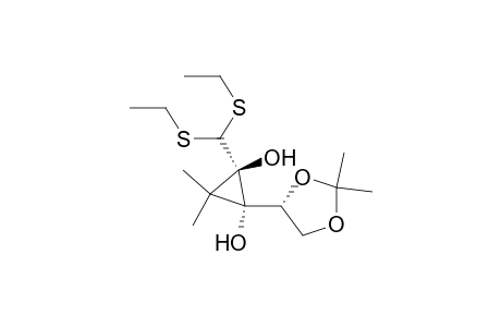 D-Xylose, 2,3:4,5-bis-O-(1-methylethylidene)-, diethyl mercaptal