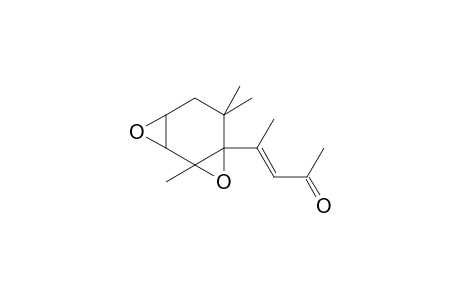 Cyclohexane, 1,2,3,4-bis(epoxy)-2,6,6-trimethyl-1-(pent-2-en-4-one-2-yl)-