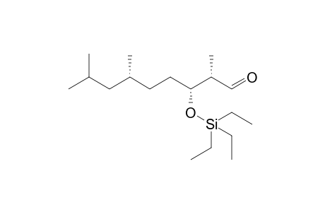 (2S,3R,6R)-2,6,8-trimethyl-3-[(triethylsilyl)oxy]nonal