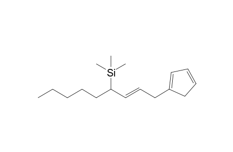 1-[(E)-3-cyclopenta-1,3-dien-1-ylprop-1-enyl]hexyl-trimethyl-silane