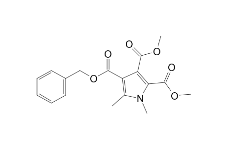4-Benzyl 2,3-dimethyl 1,5-dimethyl-1H-pyrrole-2,3,4-tricarboxylate
