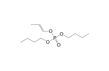 Phosphoric acid, dibutyl 1-propenyl ester