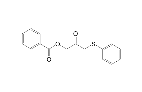 (2-oxidanylidene-3-phenylsulfanyl-propyl) benzoate