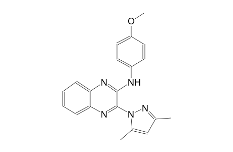 3-(3,5-dimethyl-1H-pyrazol-1-yl)-N-(4-methoxyphenyl)-2-quinoxalinamine
