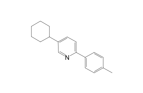 5-cyclohexyl-2-p-tolylpyridine