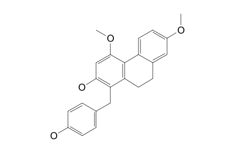 1-(4-HYDROXYBENZYL)-4,7-DIMETHOXY-9,10-DIHYDROPHENANTHRENE-2-OL