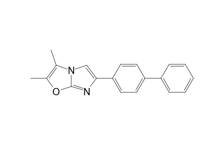 2,3-Dimethyl-6-(4-phenylphenyl)imidazo[2,1-b]oxazole