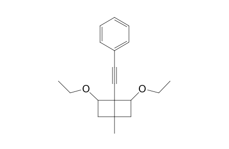 2,6-endo,endo-Diethoxy-1-(phenylethynyl)-4-methylbicyclo[2.2.0]hexane