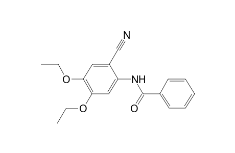 Benzamide, N-(2-cyano-4,5-diethoxyphenyl)-