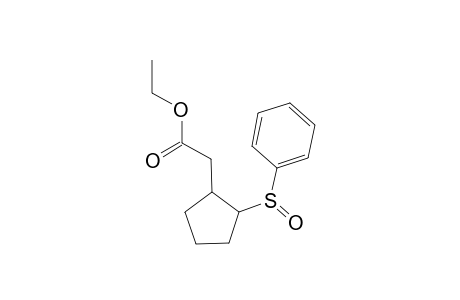 Ethyl cis-2-(2-Phenylsulfinylcyclopentyl)acetate