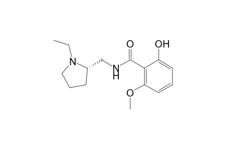 (2'S)-2-Hydroxy-6-methoxy-N-[(1'-ethyl-2'-pyrrolidinyl)methyl]benzamide