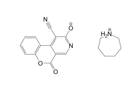 Azepanium 1-cyano-5-oxo-5H-chromeno[3,4-c]pyridin-2-olate
