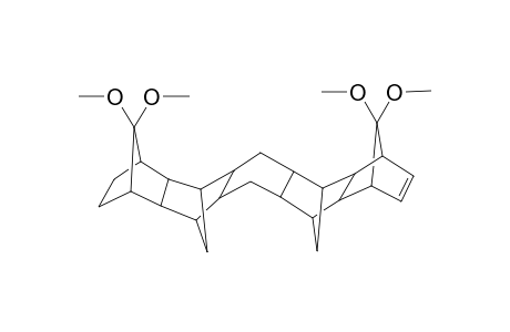 1,4,8,11-Tetramethoxymethylenediyl-5,14:7,12:8,11-tetramethanodocosanehydropentacene