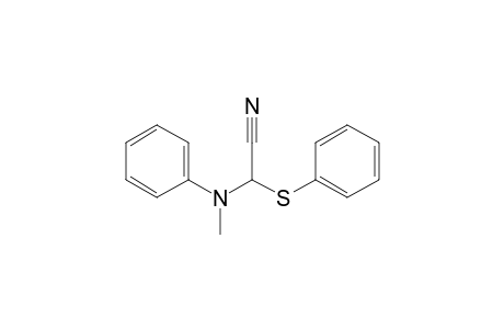 2-(N-Methylanilino)-2-phenylsulfanylacetonitrile