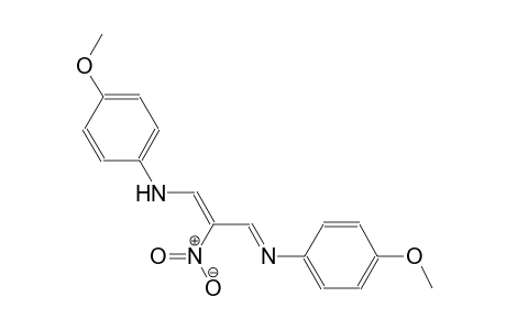 N-[(E,2Z)-3-(4-methoxyanilino)-2-nitro-2-propenylidene]-N-(4-methoxyphenyl)amine