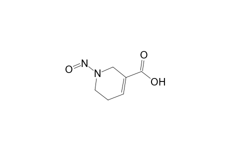 3-Pyridinecarboxylic acid, 1,2,5,6-tetrahydro-1-nitroso-