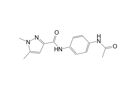 N-[4-(acetylamino)phenyl]-1,5-dimethyl-1H-pyrazole-3-carboxamide