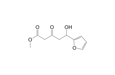 2-Furanpentanoic acid, .delta.-hydroxy-.beta.-oxo-, methyl ester