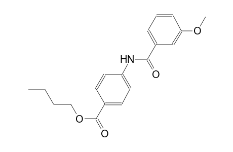 butyl 4-[(3-methoxybenzoyl)amino]benzoate