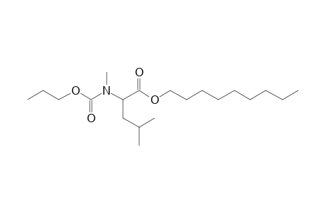 L-Leucine, N-methyl-N-propoxycarbonyl-, nonyl ester